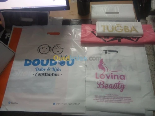 Fabrication Sacs plastique personnalis