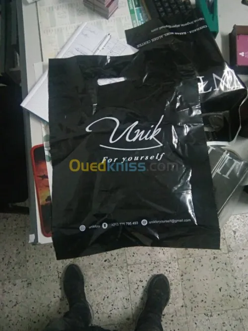 Fabrication Sacs plastique personnalis