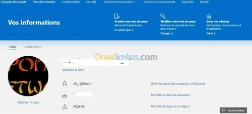 Clés Microsoft Office Bind Account