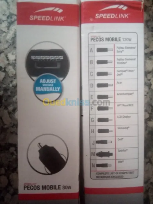 ADAPTATEUR CHARGEUR ALUM CIGAR 80W 