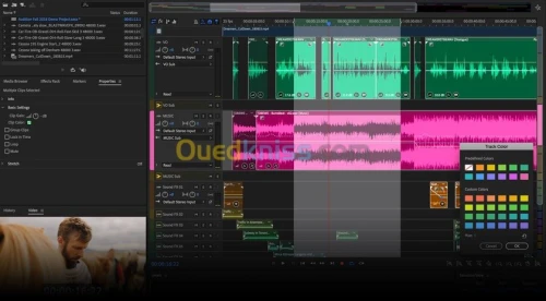 Image traitement Montage video Mixage 