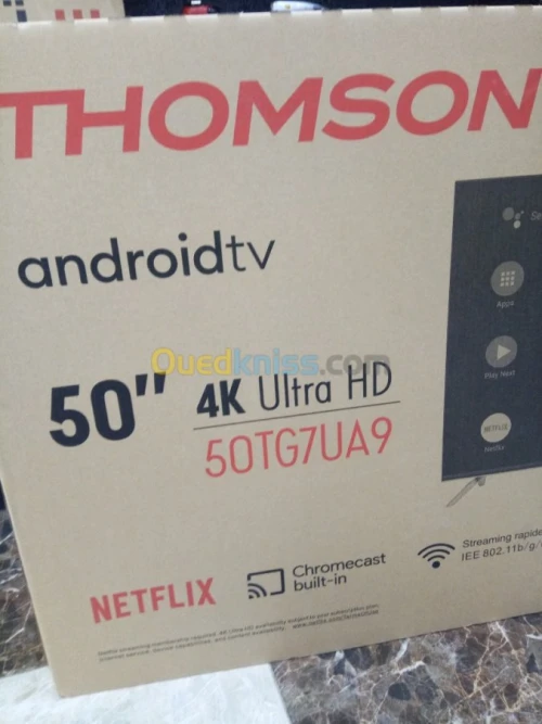 PROMO TV THOMSON 50" (4K) SMART ANDROI