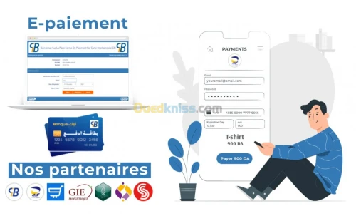 Intégration du E-paiement CIB & EDAHABIA sur les sites et applications Mobile 