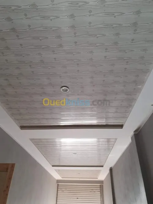 Travaux en placoplâtre BA13/PVC