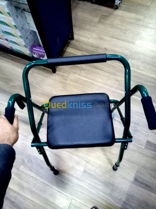 Déambulateur Rollator à 2 roues 8”