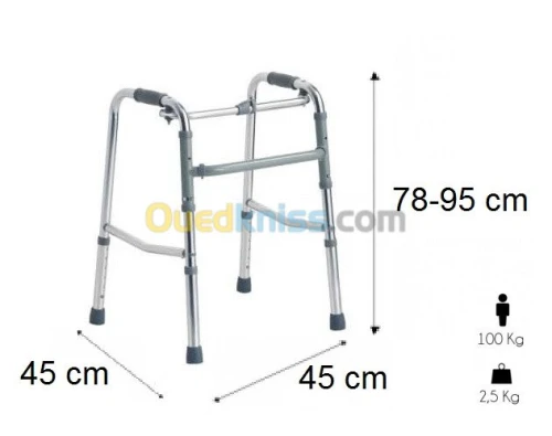 Déambulateur sans roues 