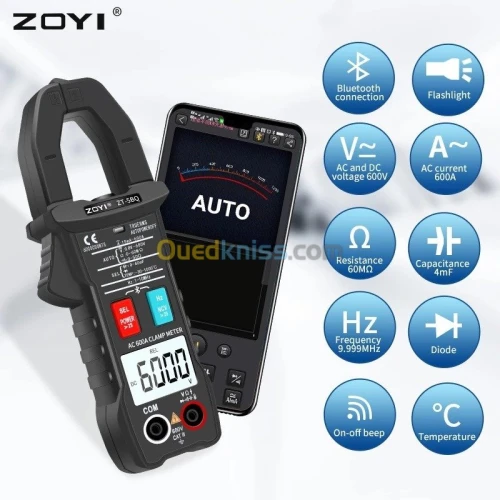 ZT-5BQ multimètre de courant Bluetooth ARDUINO 