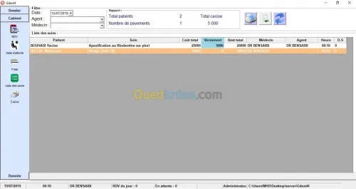 Logiciel de Gestion Cabinet Dentaire