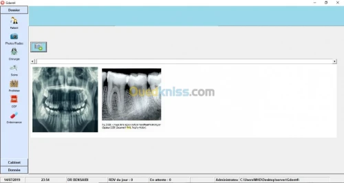 Logiciel de Gestion Cabinet Dentaire