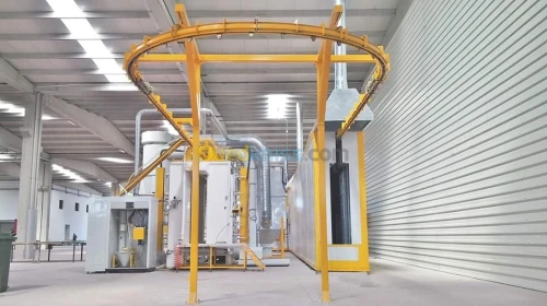 Équipement de peinture Epoxy électrostatique  