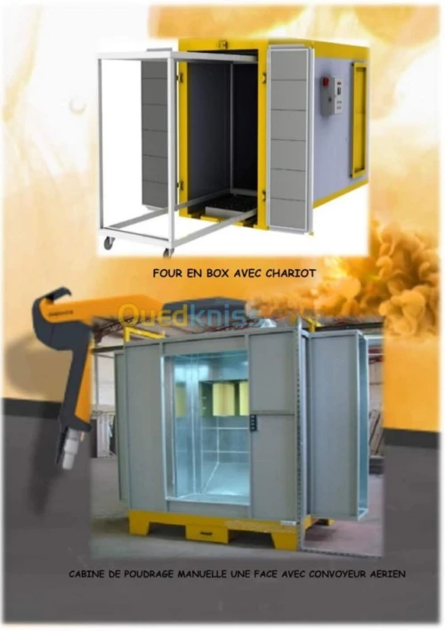 Équipement de peinture Epoxy électrostatique  