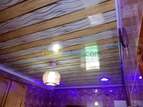 Decoration placo platre pvc alumnuim 