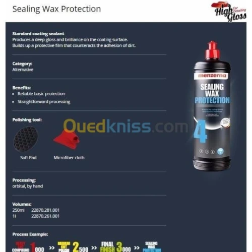 Protection sealing wax