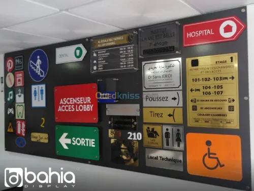 Plaques Et Panneaux Signalétiques  