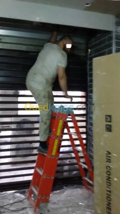 صناعة كل أنواع الأبواب من الحديد 