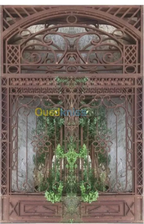 صناعة كل أنواع الأبواب من الحديد 
