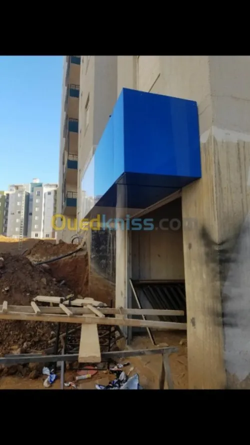 Alucobond et travaux publicitaire