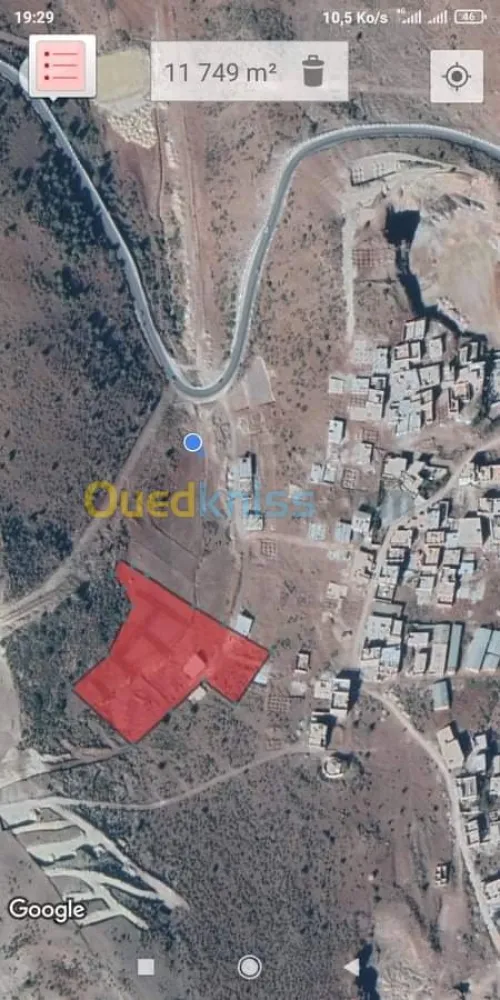 Vente Terrain Tlemcen Beni mester