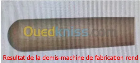 Ligne de fabrication de manches en bois