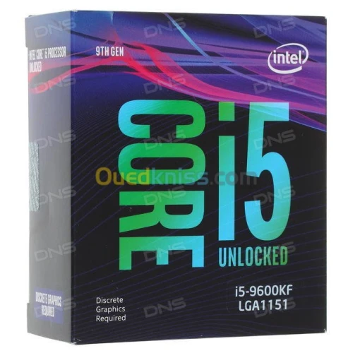 Processeur Intel Core i5 9600KF 4.6Ghz