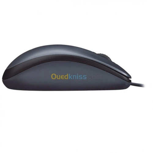 LOGITECH M90 - SOURIS FILAIRE OPTIQUE USB, HAUTE PRÉCISION 1000 DPI, CONFORT AMBIDEXTRE, PLUG & PLAY
