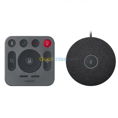 LOGITECH RALLY PLUS - KIT DE CONFÉRENCE CAMERA SYSTEM - 4K UHD - 2 MODULES MICRO PODS - 2 HAUT-PARLEURS - BLACK
