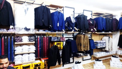 Aménagement magasin vêtement
