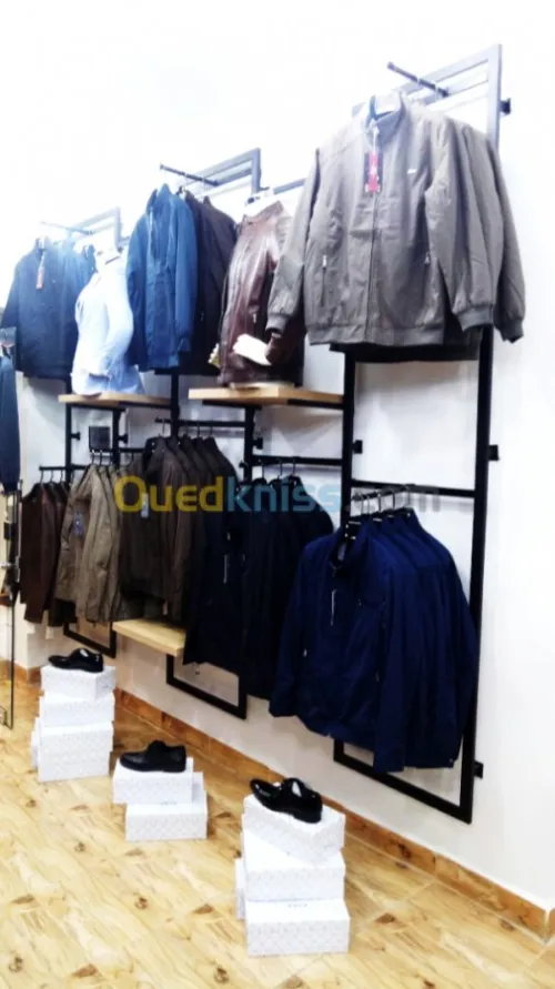 Aménagement magasin vêtement