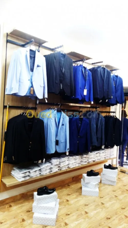 Aménagement magasin vêtement
