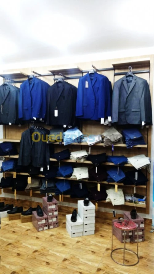 Aménagement magasin vêtement