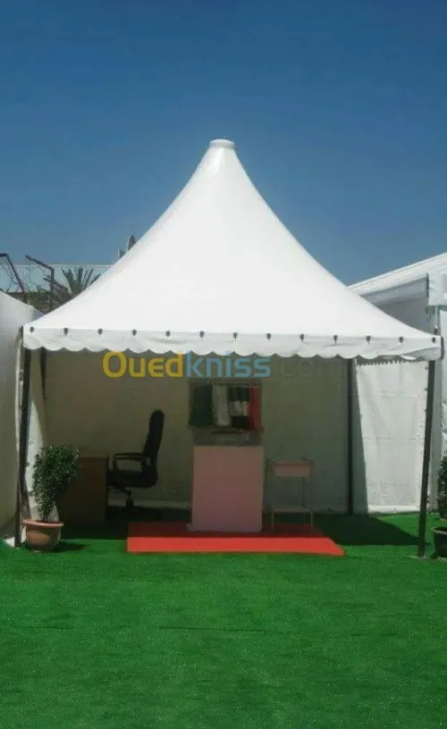 Vente des chapiteaux