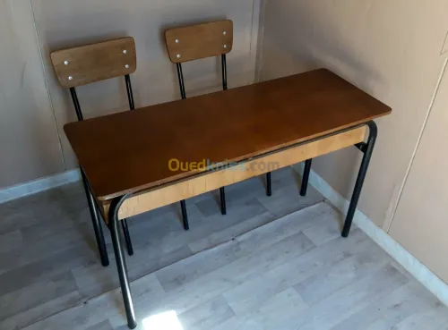 Fabrication de mobilier scolaire