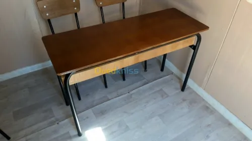 Fabrication de mobilier scolaire