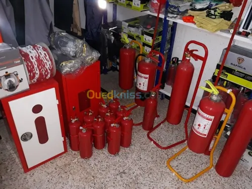 Vente et recharge d'extincteurs 