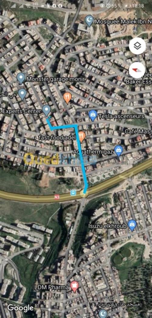 Vente Terrain Constantine El khroub