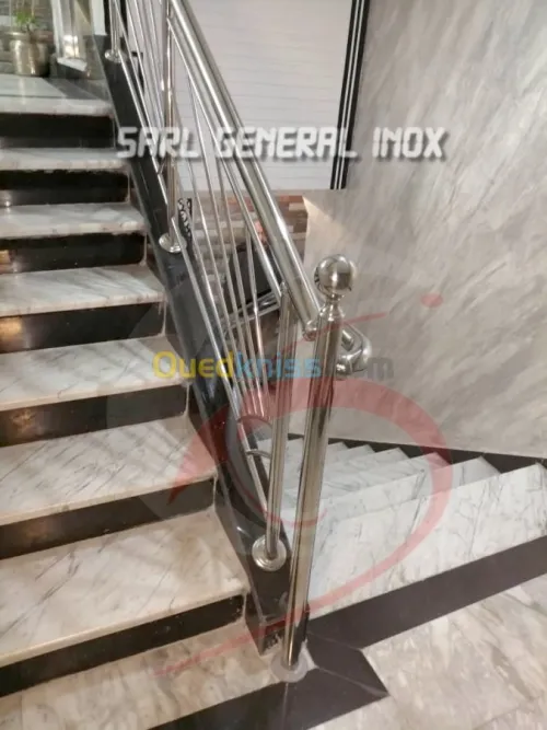 Escalier en Escargot inox