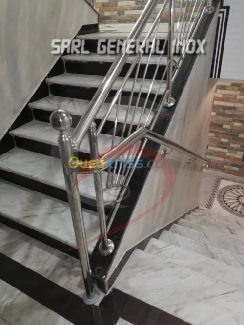 Escalier en Escargot inox