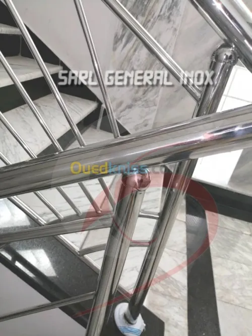 Escalier en Escargot inox