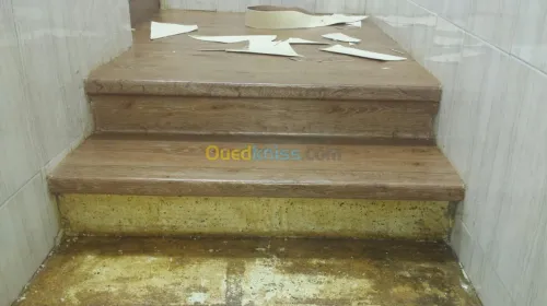 équipe pose gerflex moquette pvc antis