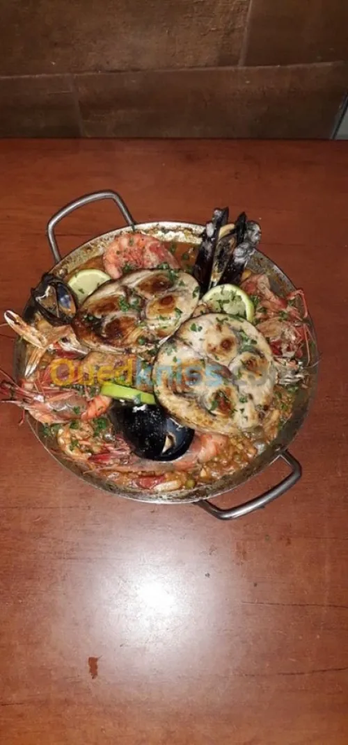 Paella et divers plat sur commande 