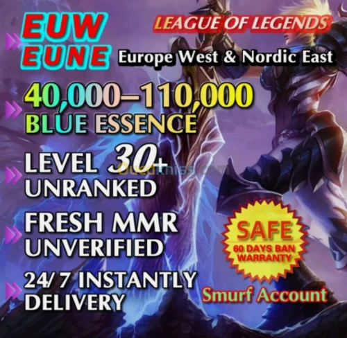 Compte League of legends smurf