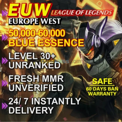 Compte League of legends smurf