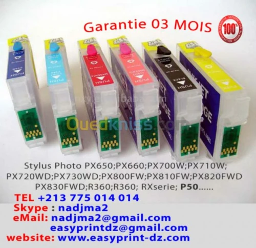 system encre HP/EPSON/CANON/BROTHER