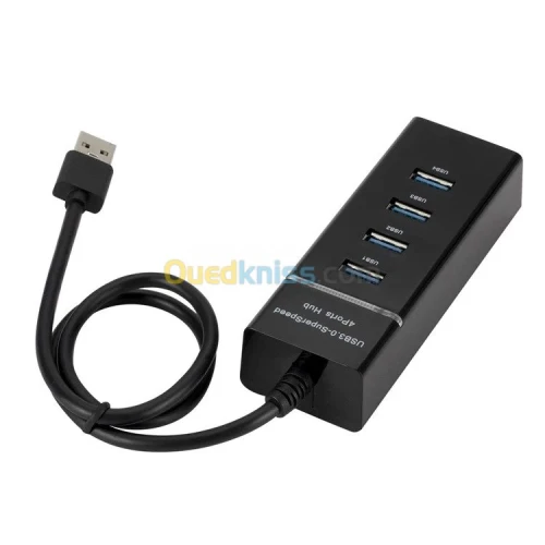 HUB Répartiteur USB 3.0 vers 4 x USB 3.0 5Gbps Model:303