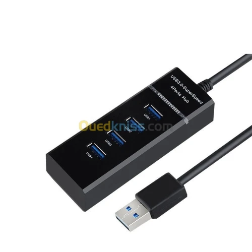 HUB Répartiteur USB 3.0 vers 4 x USB 3.0 5Gbps Model:303