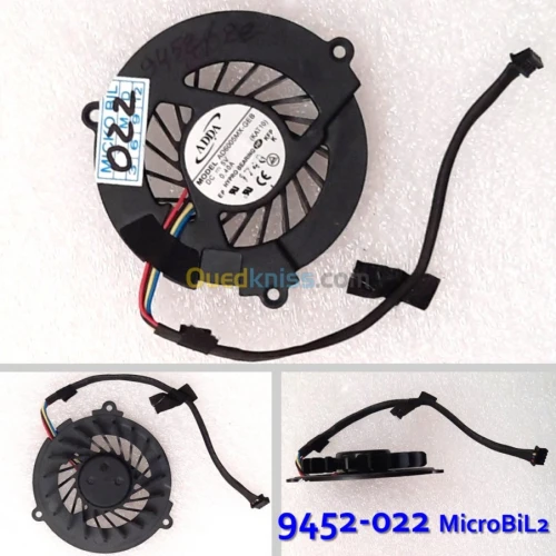 Ventilateur CPU FAN pour PC portable   مروحة كمبيوتر محمول وحدة المعالجة المركزية