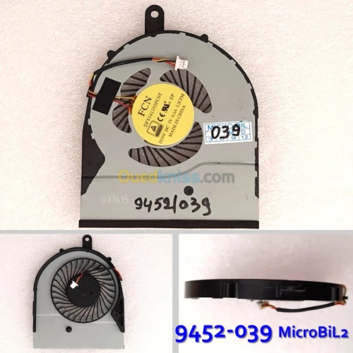 Ventilateur CPU FAN pour PC portable   مروحة كمبيوتر محمول وحدة المعالجة المركزية
