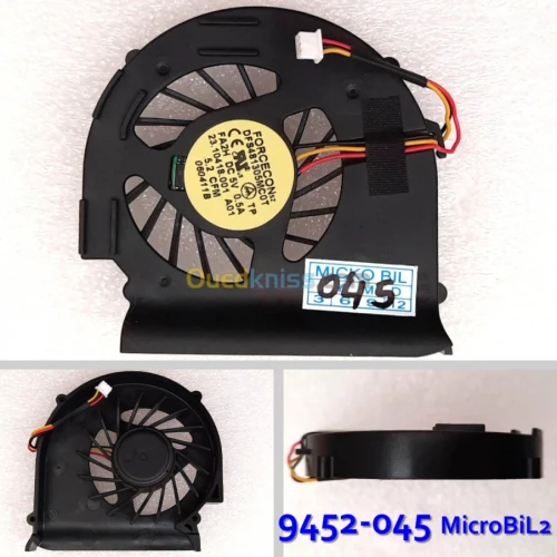 Ventilateur CPU FAN pour PC portable   مروحة كمبيوتر محمول وحدة المعالجة المركزية