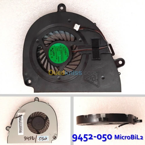 Ventilateur CPU FAN pour PC portable   مروحة كمبيوتر محمول وحدة المعالجة المركزية