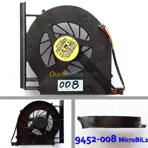 Ventilateur CPU FAN pour PC portable   مروحة كمبيوتر محمول وحدة المعالجة المركزية